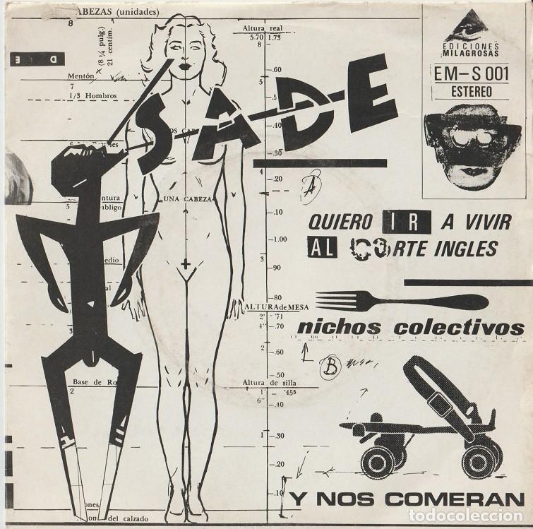 Discos de vinilo: Sade &ndash; Quiero Ir A Vivir Al Corte Ingles - Foto 1