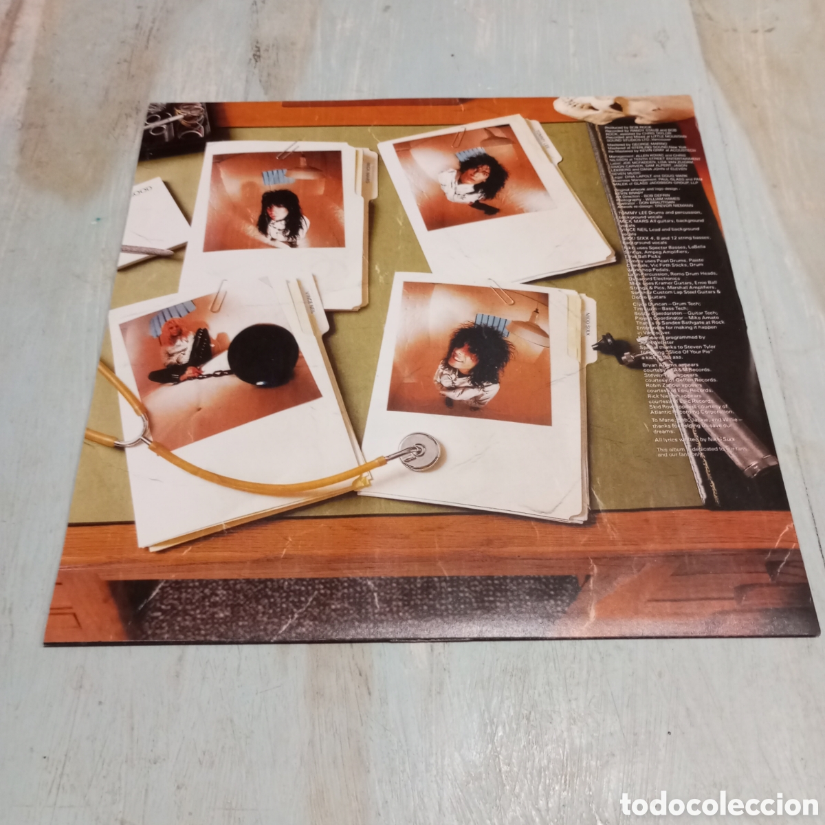 Discos de vinilo: M&Ouml;TLEY CR&Uuml;E - DR. FEELGOOD - LP - Foto 4
