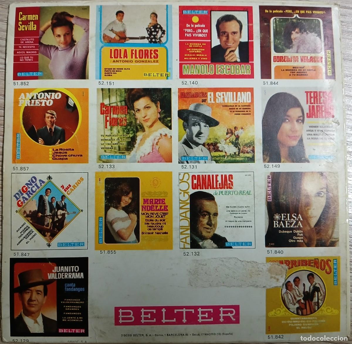 Discos de vinilo: Disco vinilo single Los tres sudamericanos - Foto 2