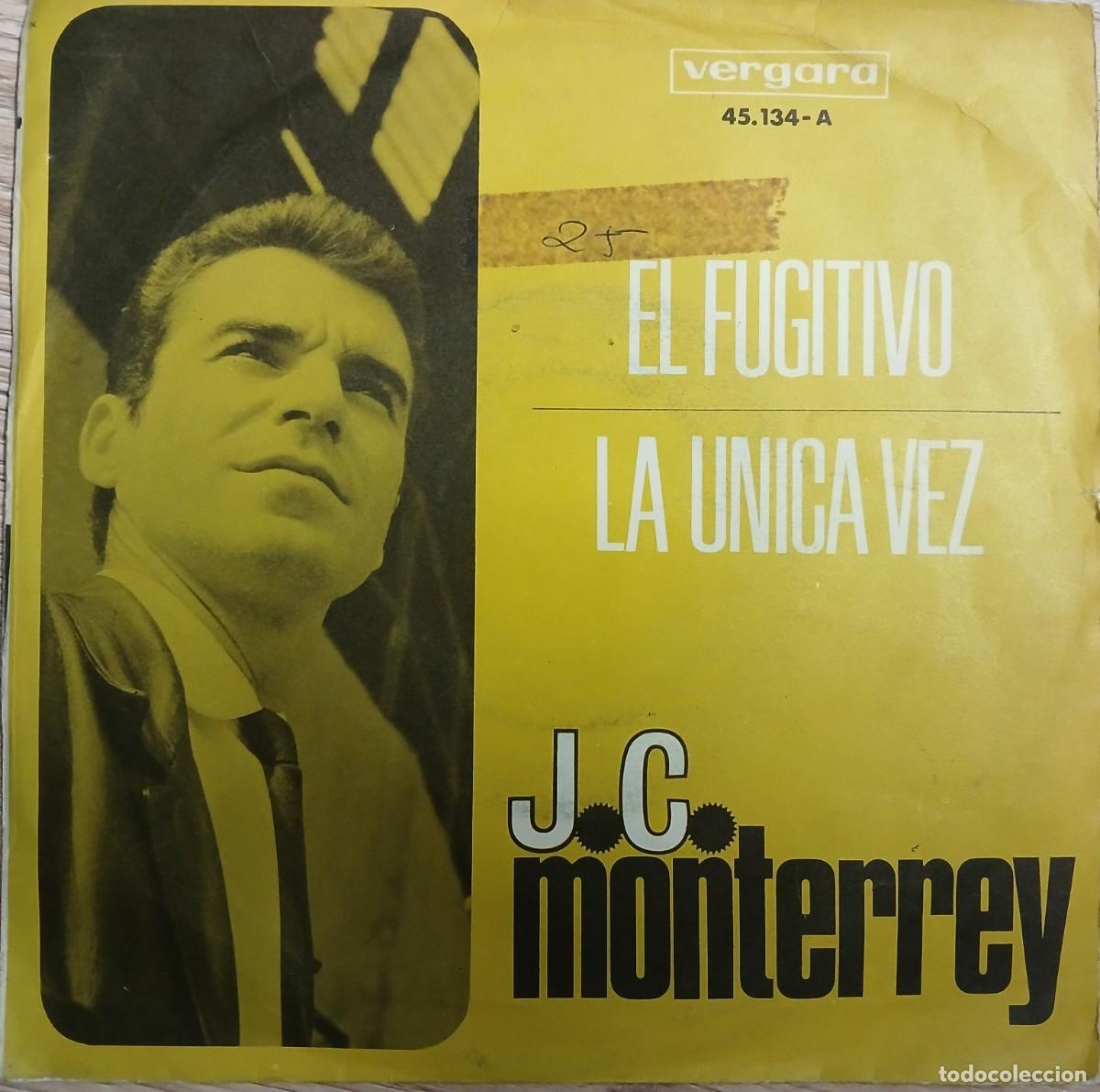 Discos de vinilo: Disco vinilo single J.C. Monterrey - Foto 1