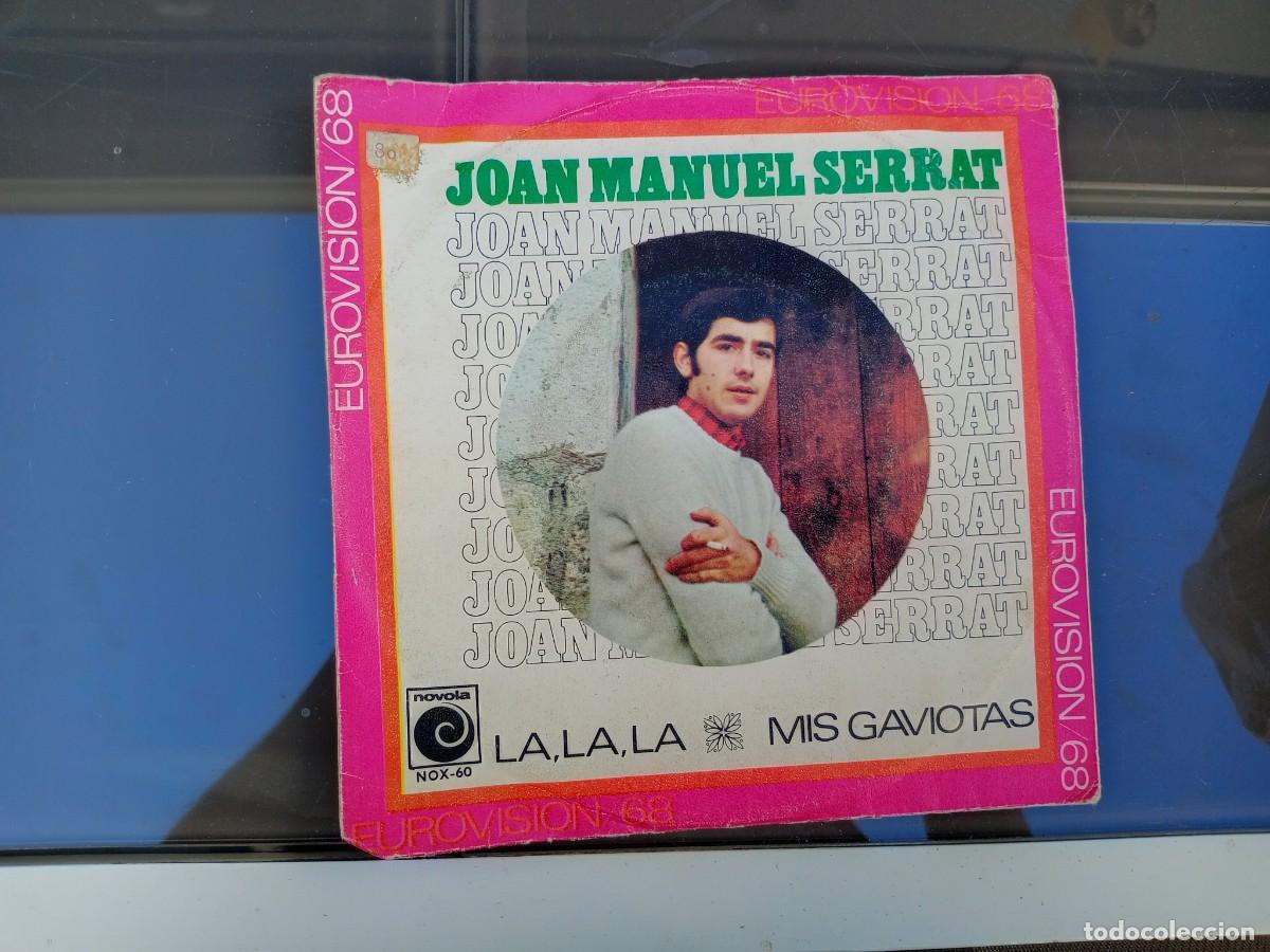Discos de vinilo: JOAN MANUEL SERRAT - EUROVISI&Oacute;N 68 (SINGLE) - Foto 1
