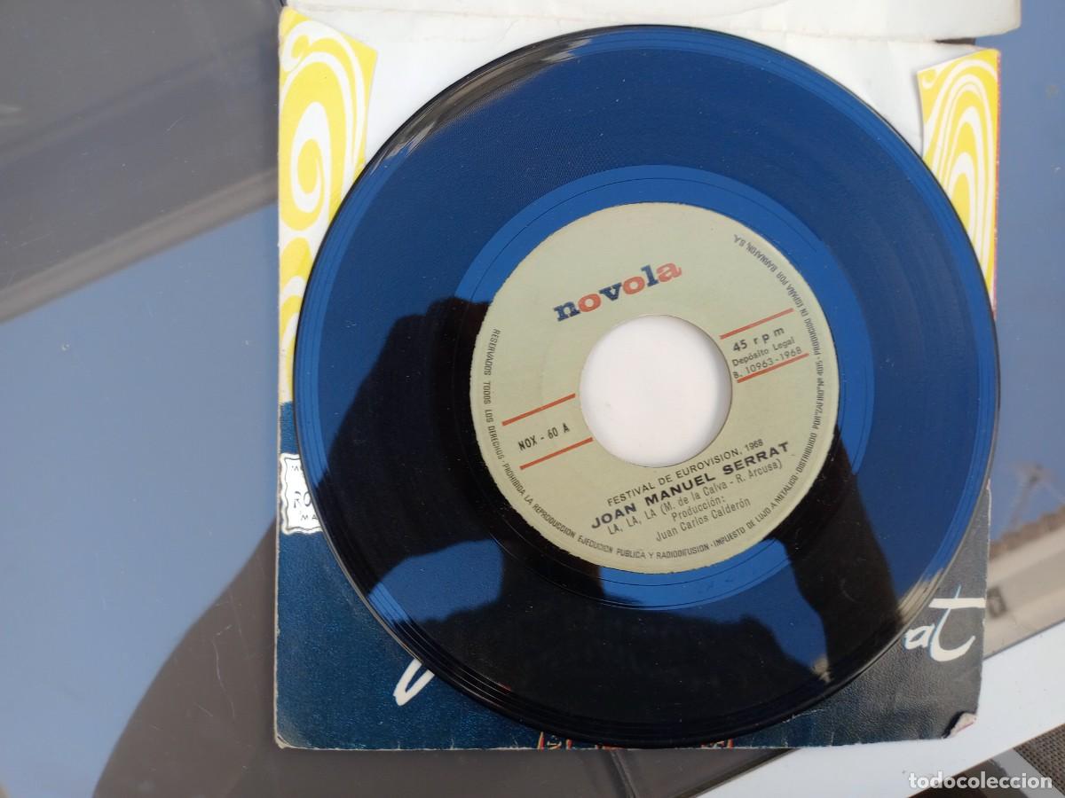 Discos de vinilo: JOAN MANUEL SERRAT - EUROVISI&Oacute;N 68 (SINGLE) - Foto 3