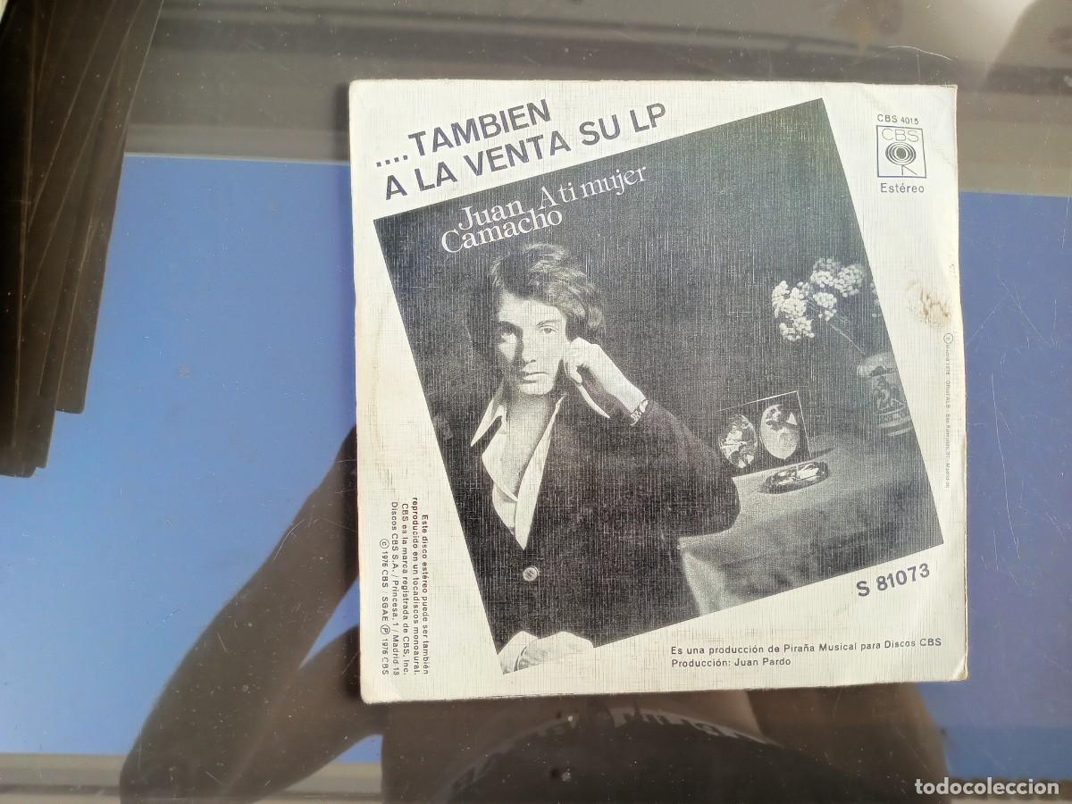 Discos de vinilo: JUAN CAMACHO - J&Uacute;RAME (SINGLE) 1976 - Foto 2