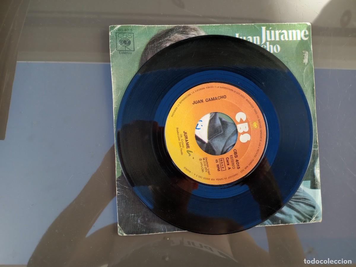 Discos de vinilo: JUAN CAMACHO - J&Uacute;RAME (SINGLE) 1976 - Foto 3