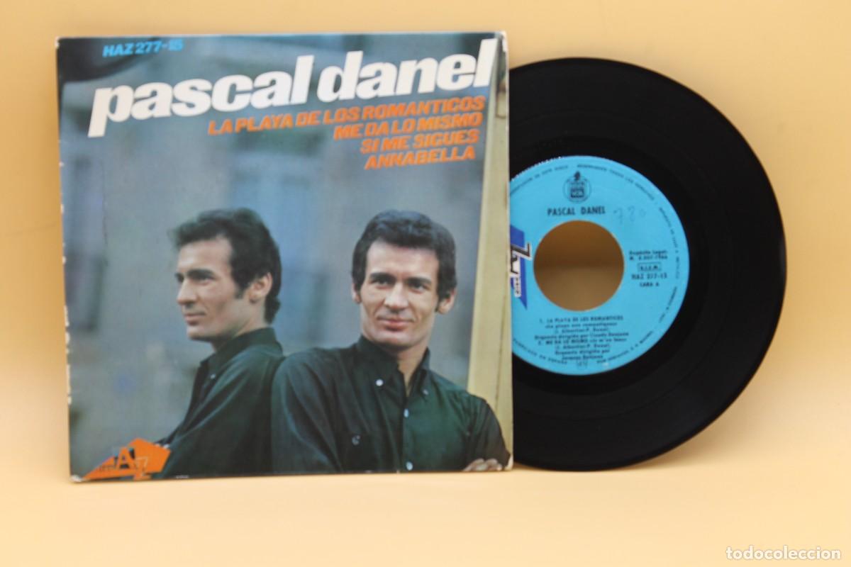 Discos de vinilo: PASCAL DANEL LA PLAYA DE LOS ROMANTICOS EP MADE IN SPAIN 1966 - Foto 1