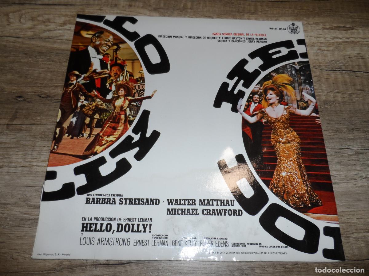 Discos de vinilo: HELLO DOLLY - BANDA SONORA (SPAIN 1969) - Foto 2
