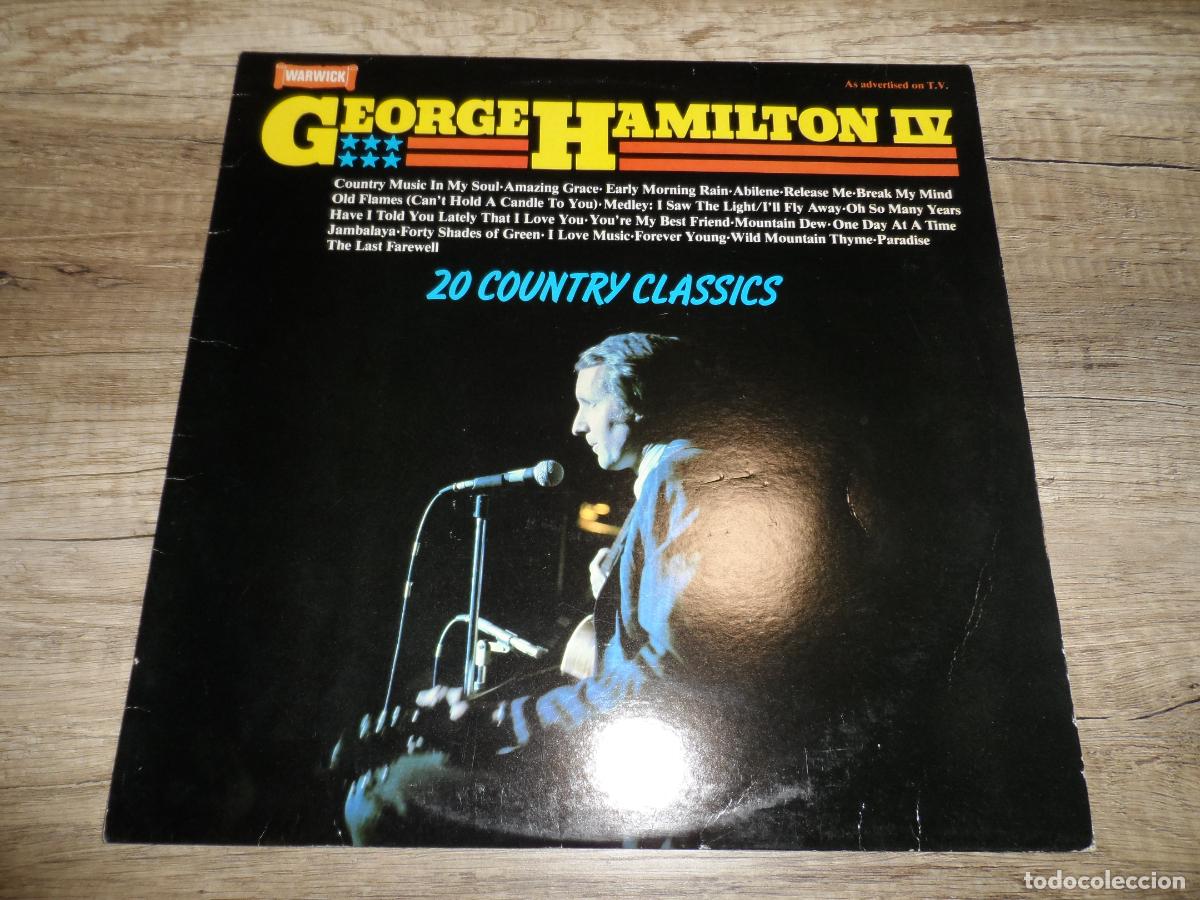 Discos de vinilo: George Hamilton IV - 20 Country Classics - Foto 1