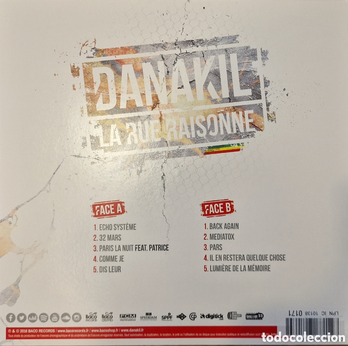 Discos de vinilo: La Rue Raisonne Danakil LP - Foto 2