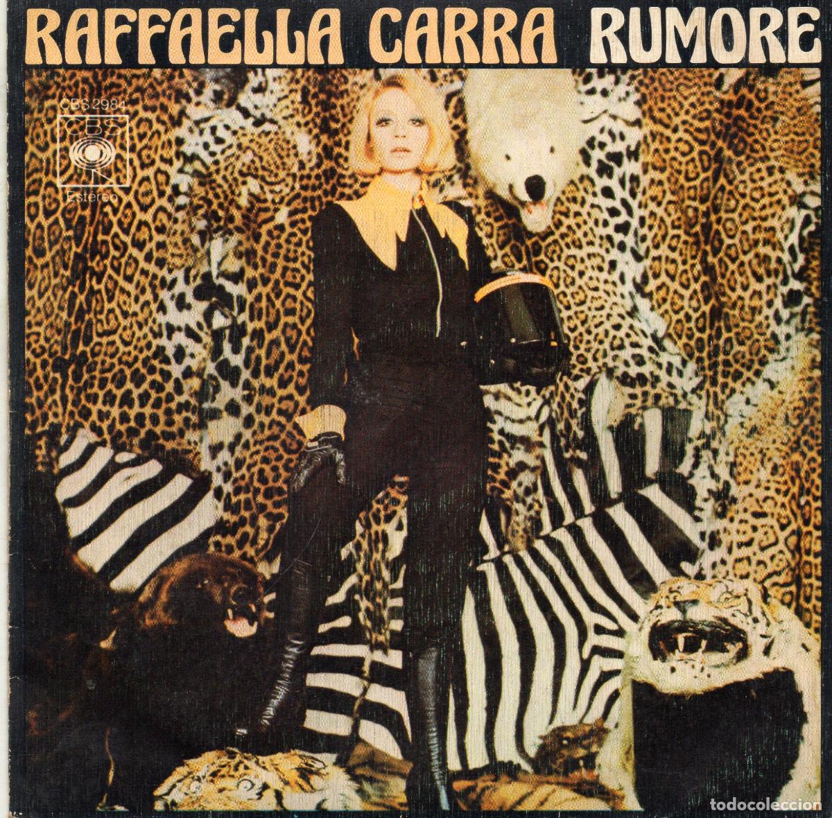 Discos de vinilo: RAFFAELLA CARRA - RUMORE - SINGLE - 1974 - Foto 1