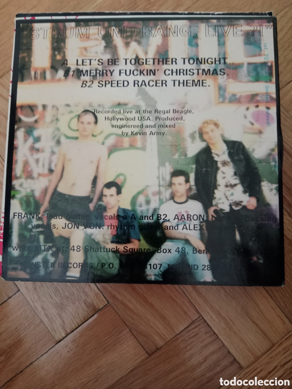 Discos de vinilo: The Mr T Experience - Strum un bang Live? - Foto 2