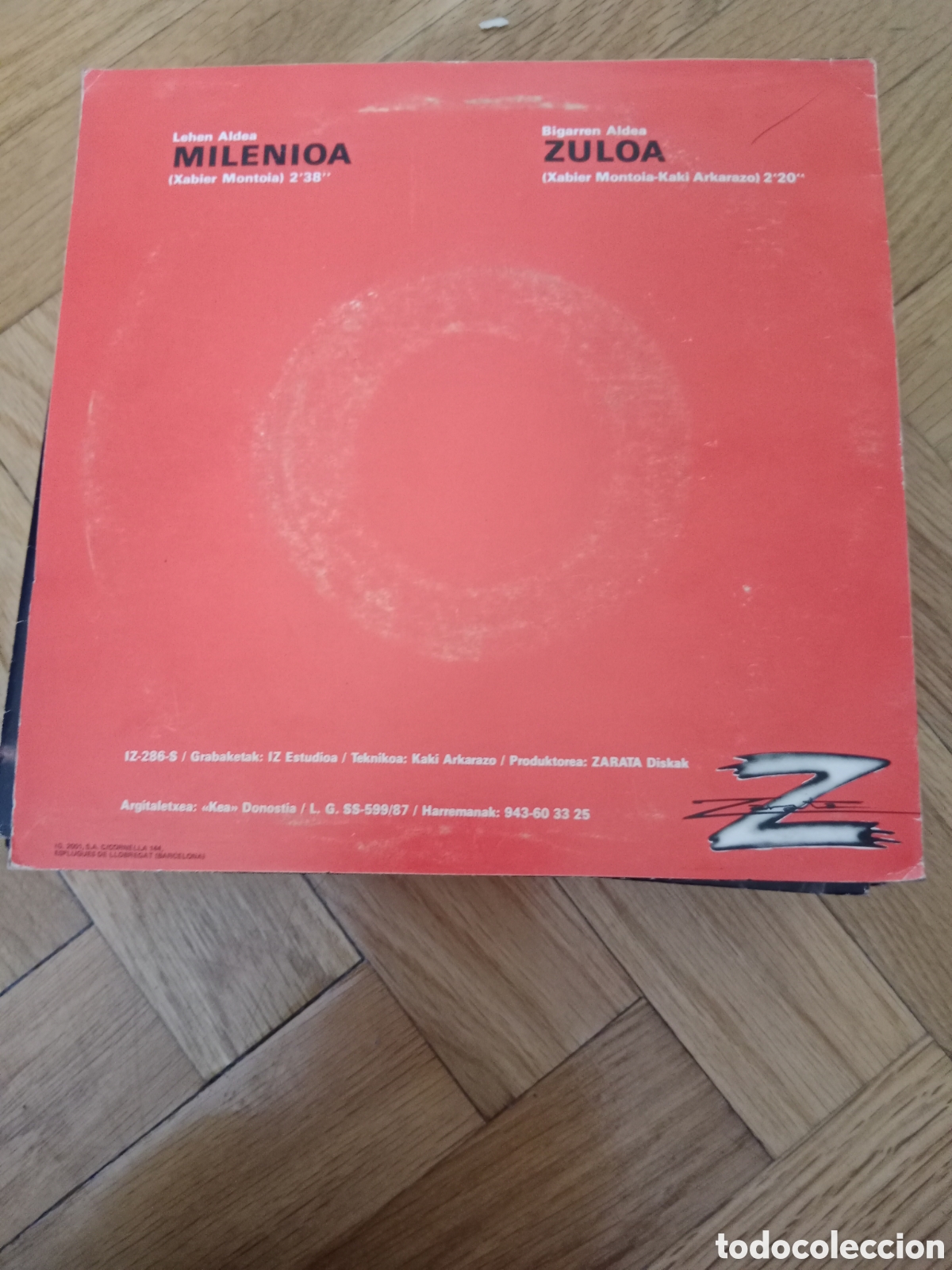 Discos de vinilo: M-ak - Milenoia (single) - Foto 2