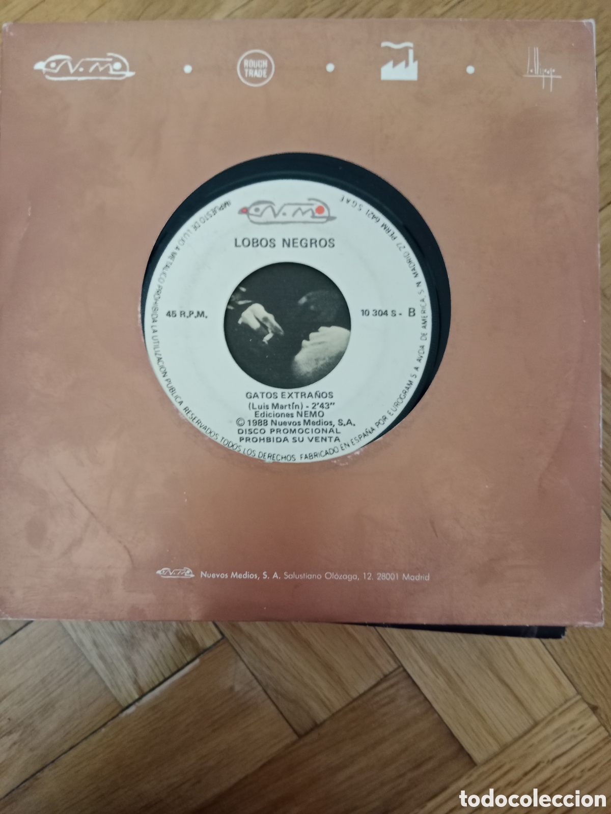 Discos de vinilo: Lobos Negros - A golpes de corazon - Foto 1
