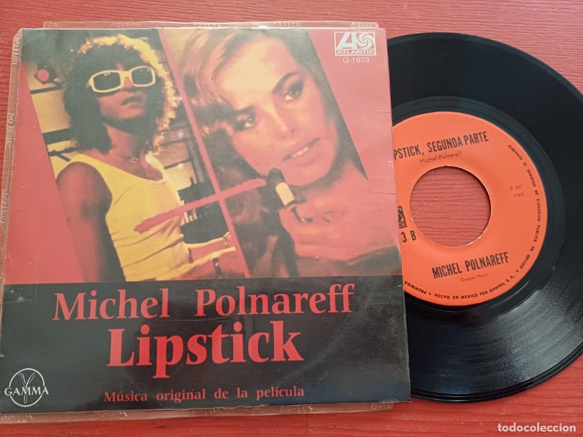 Discos de vinilo: Michel Polnareff-Lipstick-7&rdquo;Mexico Single-ATLANTIC - Foto 1
