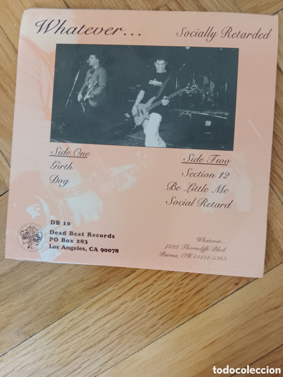 Discos de vinilo: Whatever - Socially retarded - Foto 2