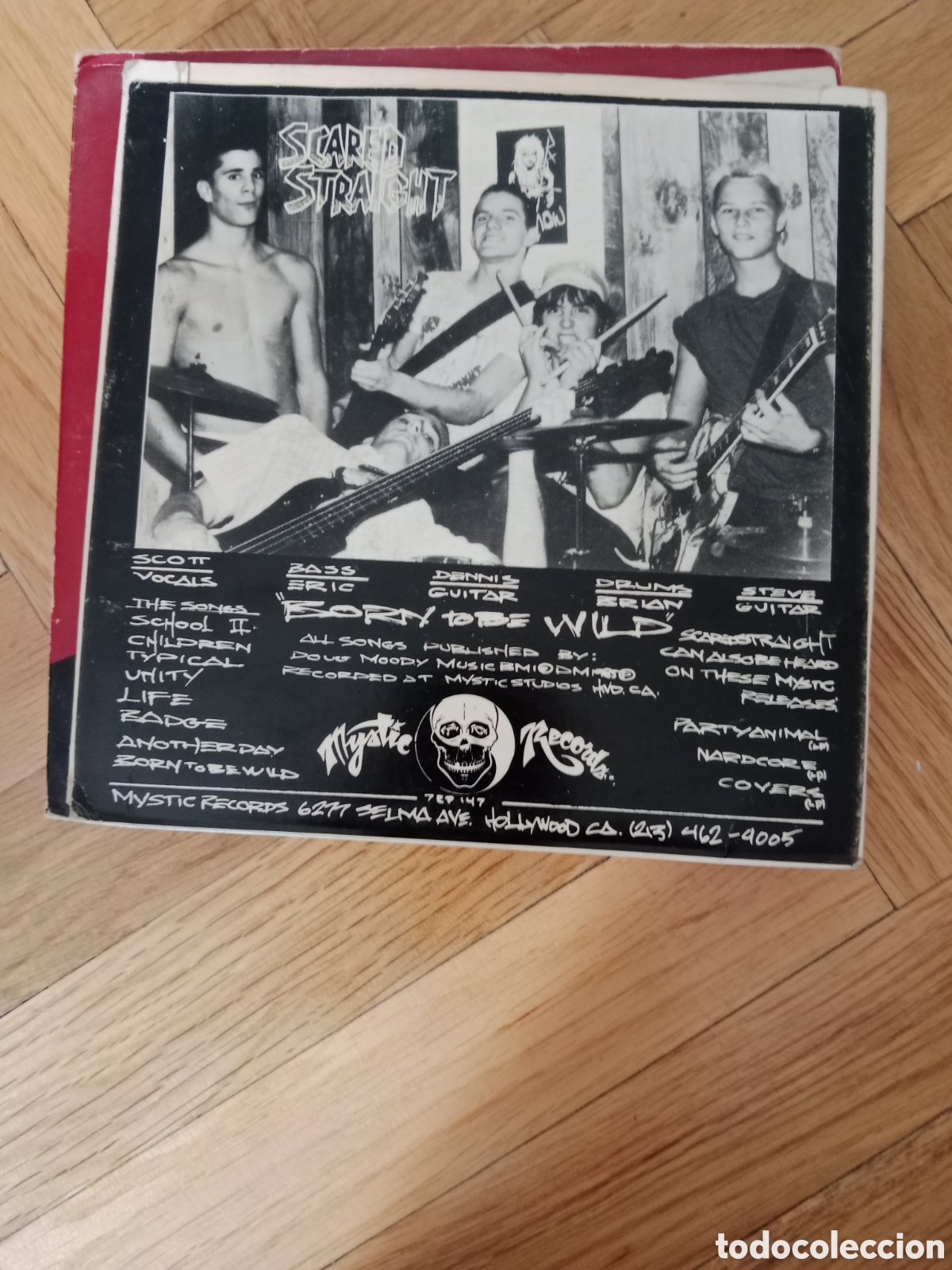 Discos de vinilo: Scared Straight - Born to be wild - Foto 2