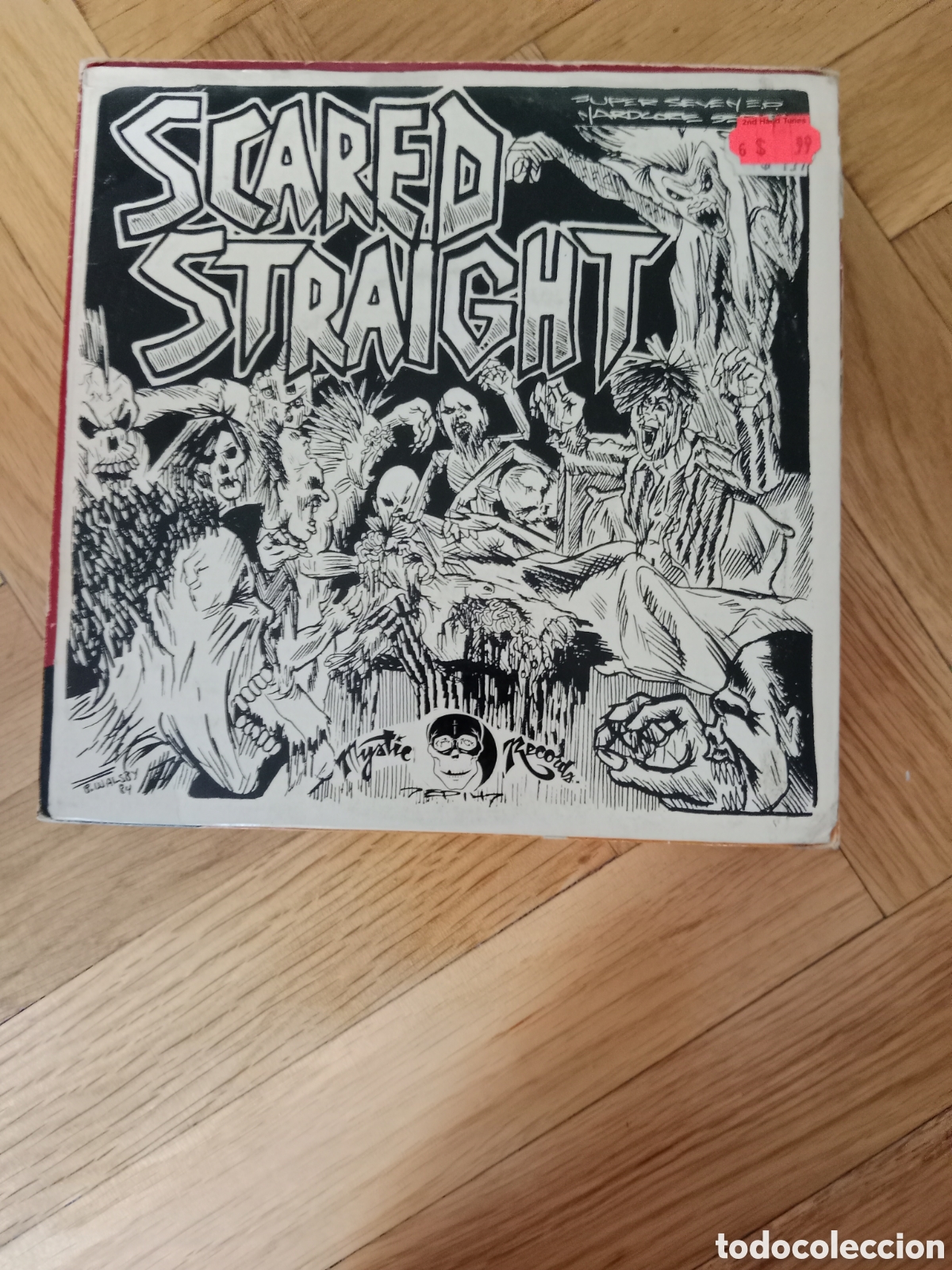 Discos de vinilo: Scared Straight - Born to be wild - Foto 1