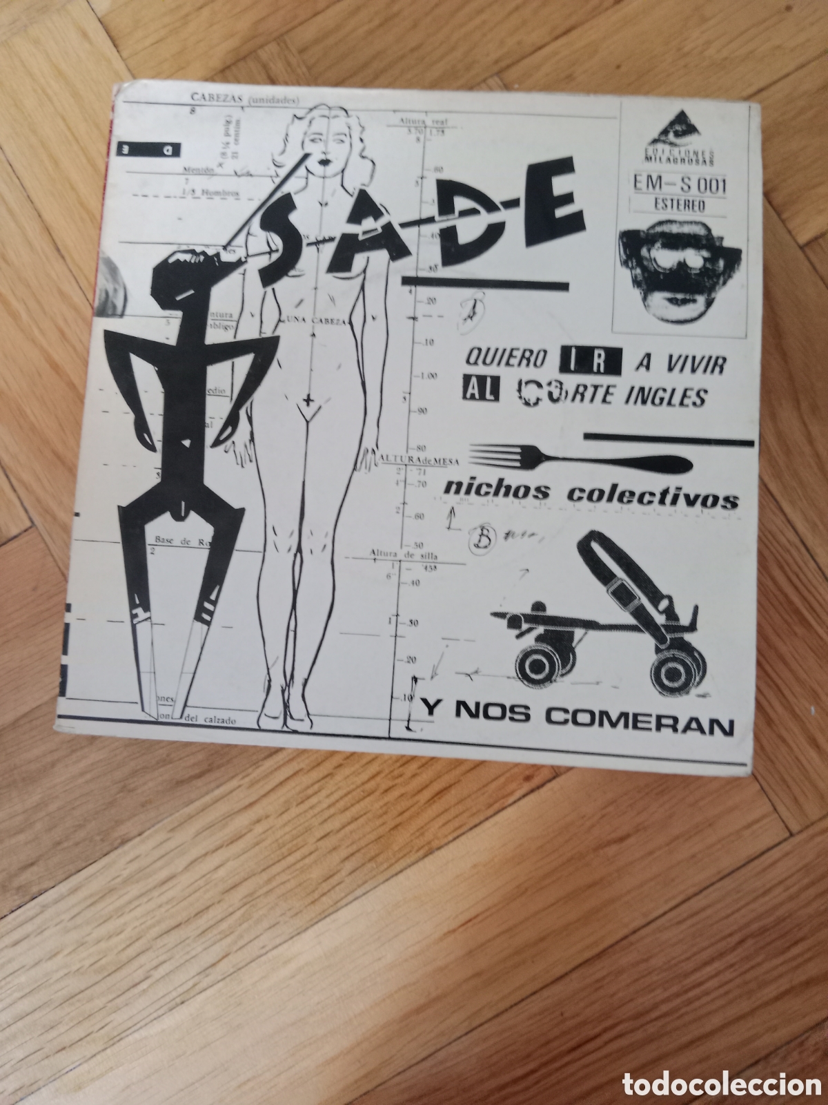 Discos de vinilo: Sade - Quiero ir a vivir al corte ingles - Foto 1