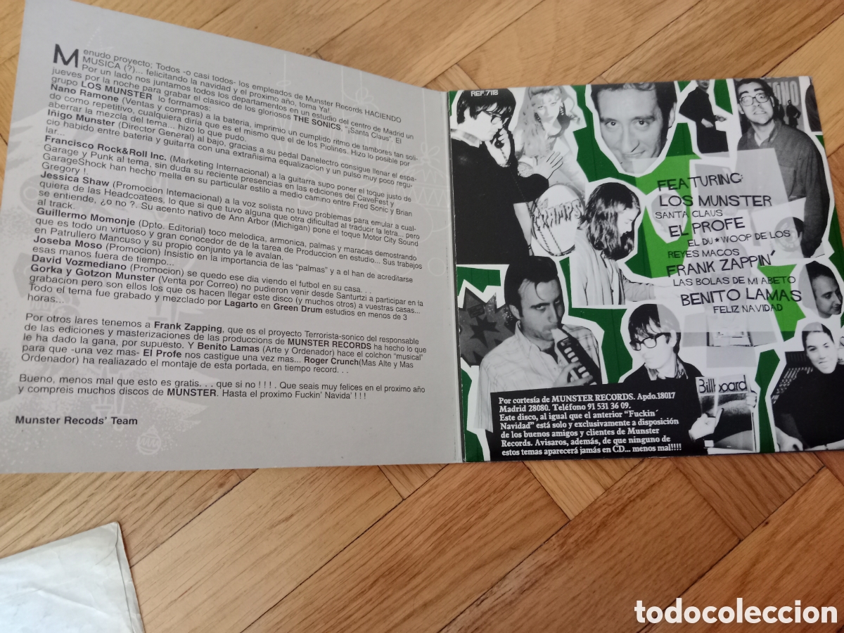 Discos de vinilo: Varios - Fuckin Navidad - Foto 2