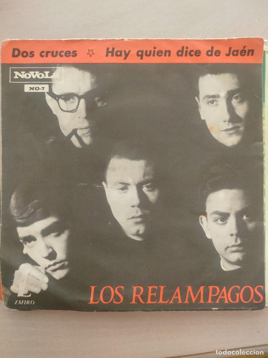Discos de vinilo: LOS RELAMPAGOS. SOLO CARPETA - Foto 1