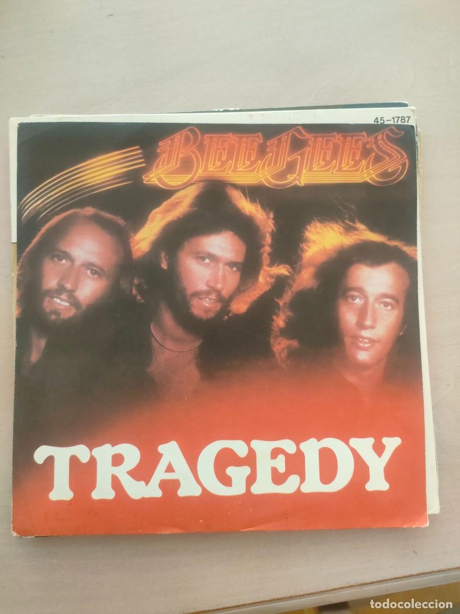 Discos de vinilo: Bee Gees . Tragedy. Solo carpeta - Foto 1