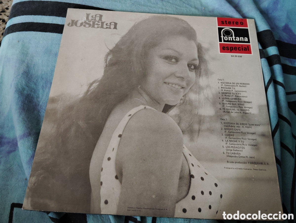 Discos de vinilo: LA JOSELA - LA JOSELA ( 1971 ) - Foto 2