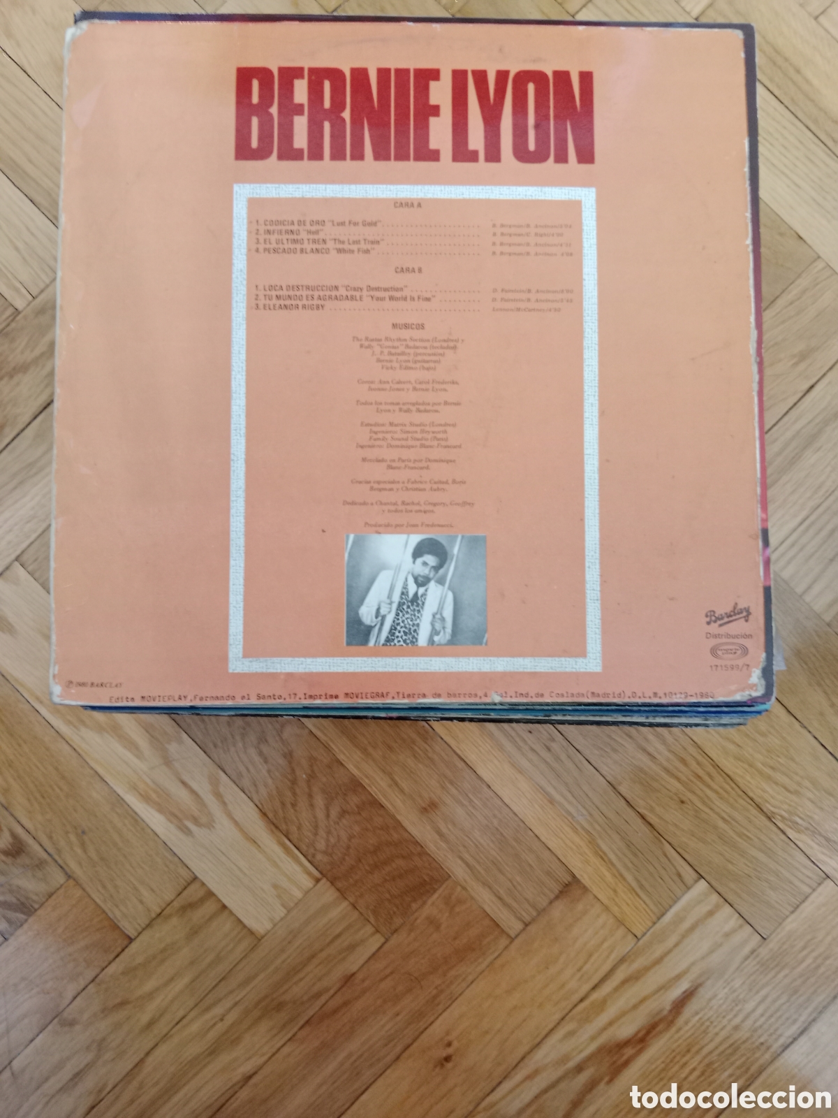 Discos de vinilo: Bernie Lyon - Reggae Lp - Foto 2