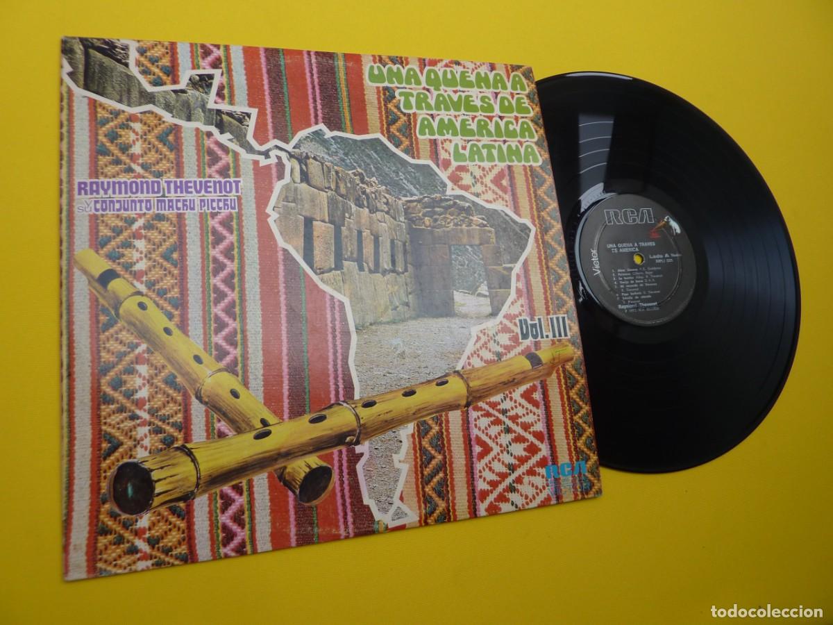 Vinyl records: LP RAYMOND THEVENOT - Una Quena A Traves De America Latina Vol. III - PERU - XRLP1 005 (EX/EX) 5