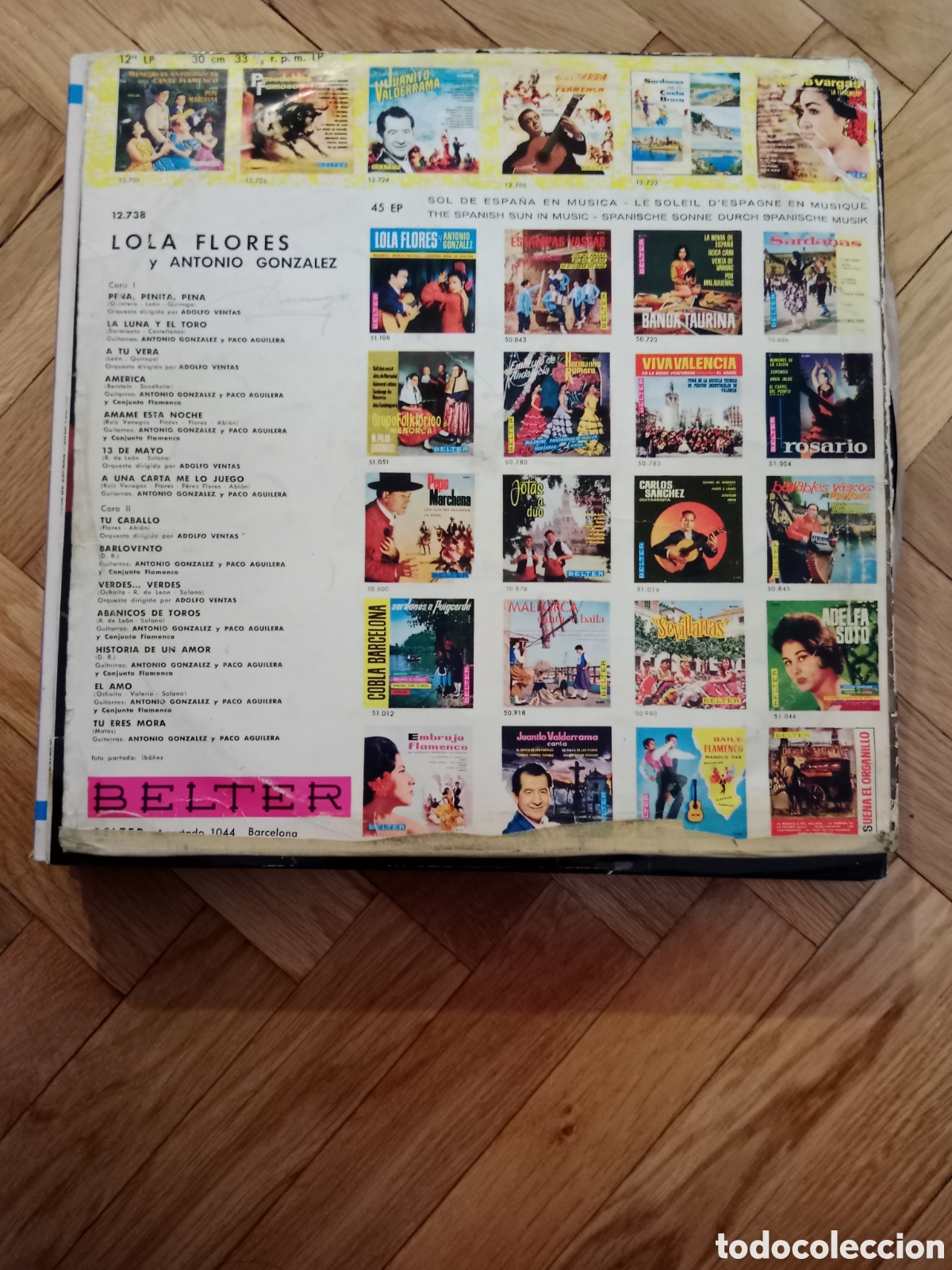Discos de vinilo: Lola Flores y Antonio Gonzalez - Foto 2