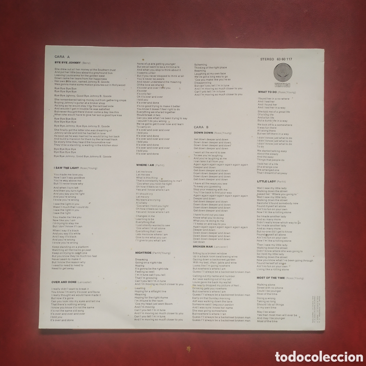 Discos de vinilo: vinilo Status quo on the level - Foto 2