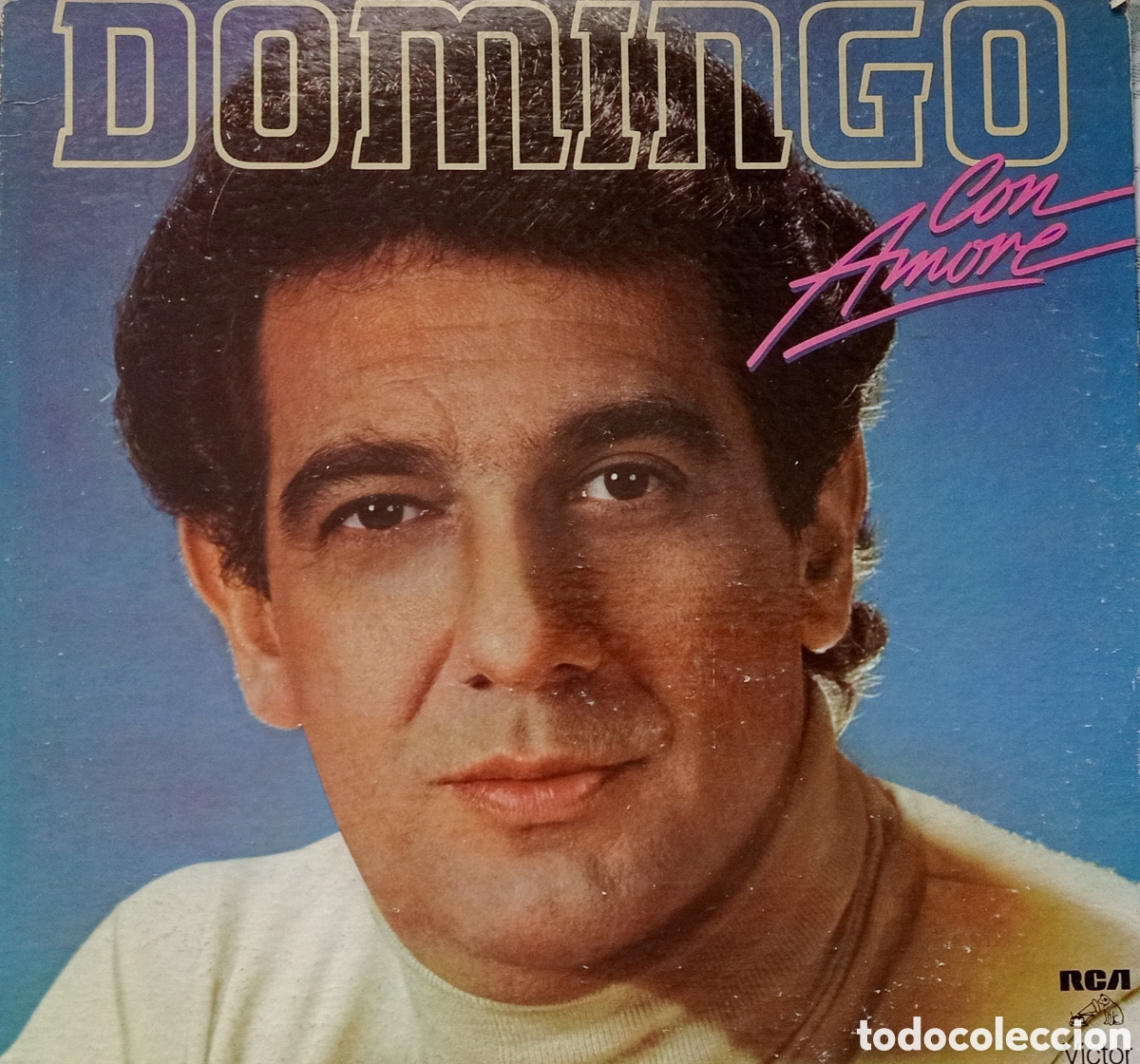 Discos de vinilo: Domingo con amore (Placido Domingo) - Foto 1