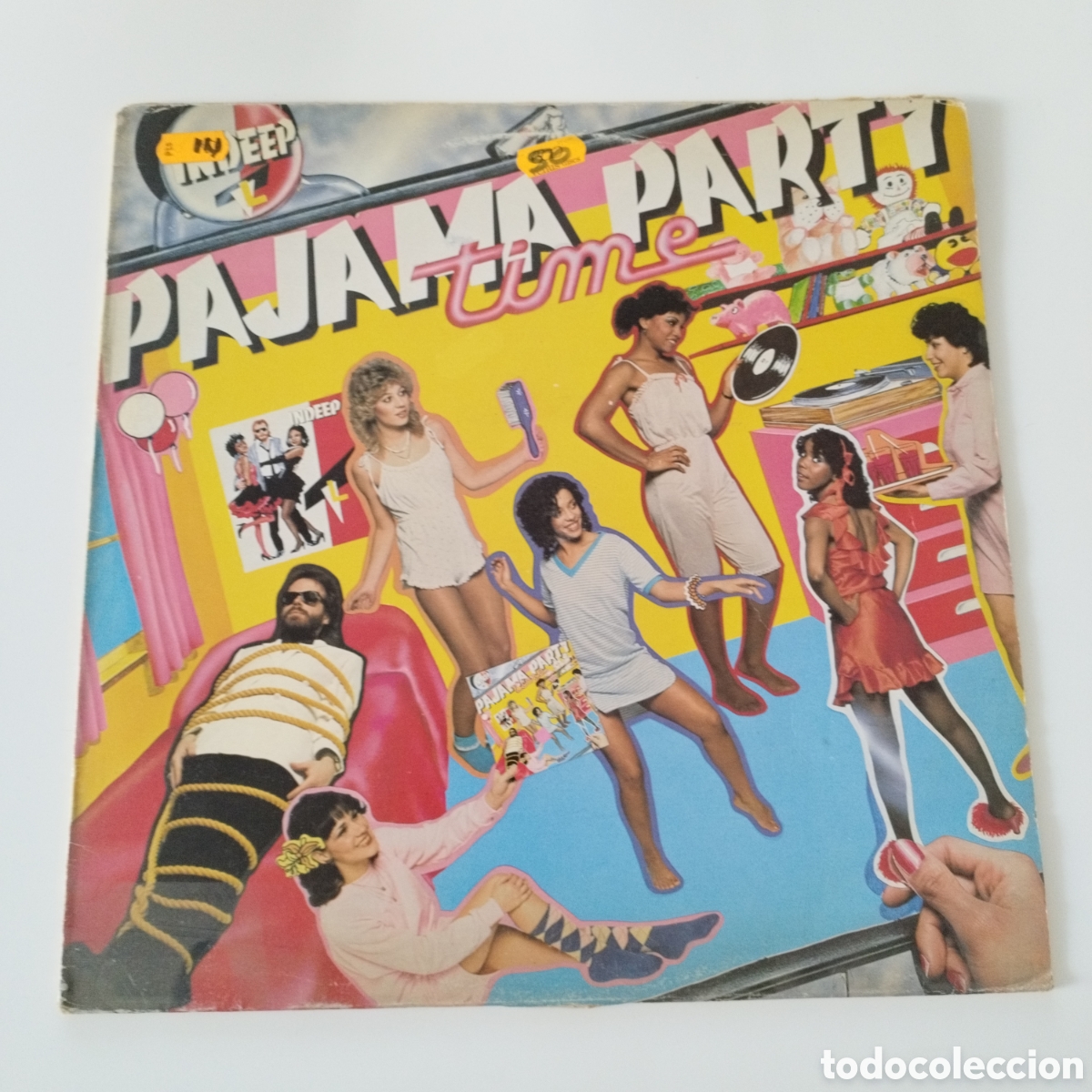 Dischi in vinile: VINILO LP / PAJAMA PARTY / INDEEP / 1984