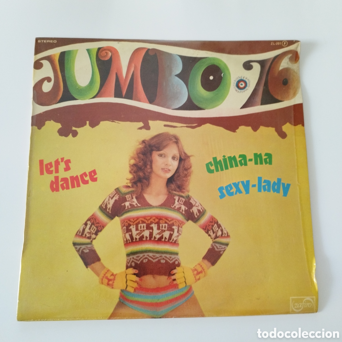 Discos de vinilo: VINILO LP / JUMBO 76 / LET'S DANCE / CHINA / SEXY-LADY / 1977 / ZAFIRO