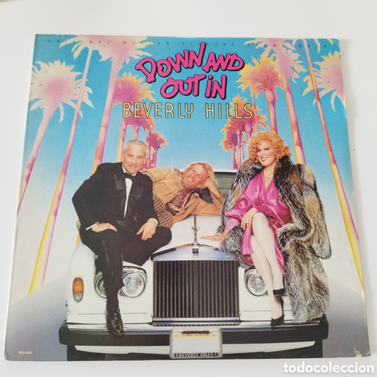 Discos de vinil: VINILO LP / DOWN AND OUT IN BEVERLY HILLS / 1986 / BANDA SONORA