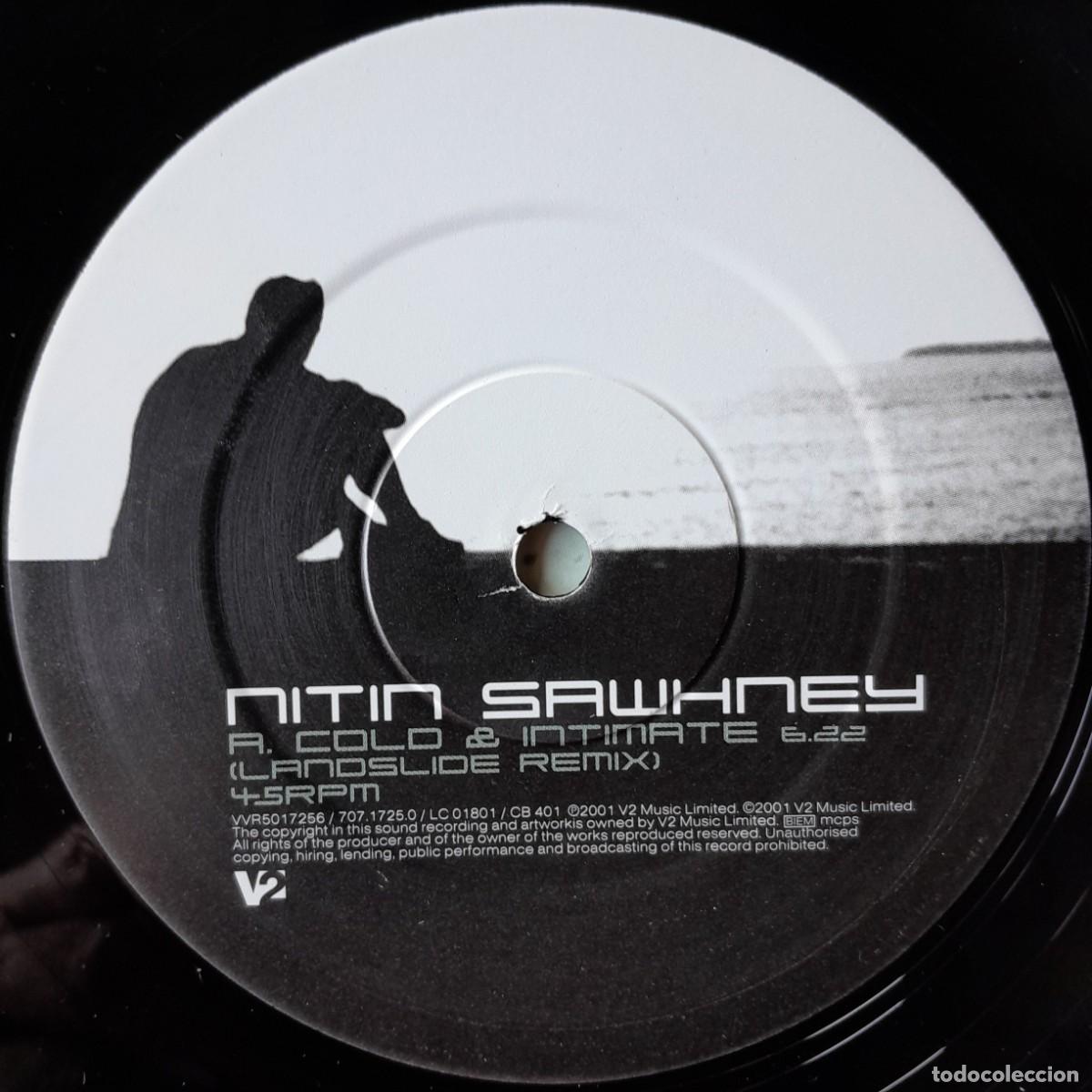 Discos de vinilo: NITIN SAWHNEY : COLD & INTIMATE [V2 MUSIC - EEC 2001] 12&rdquo; - Foto 3