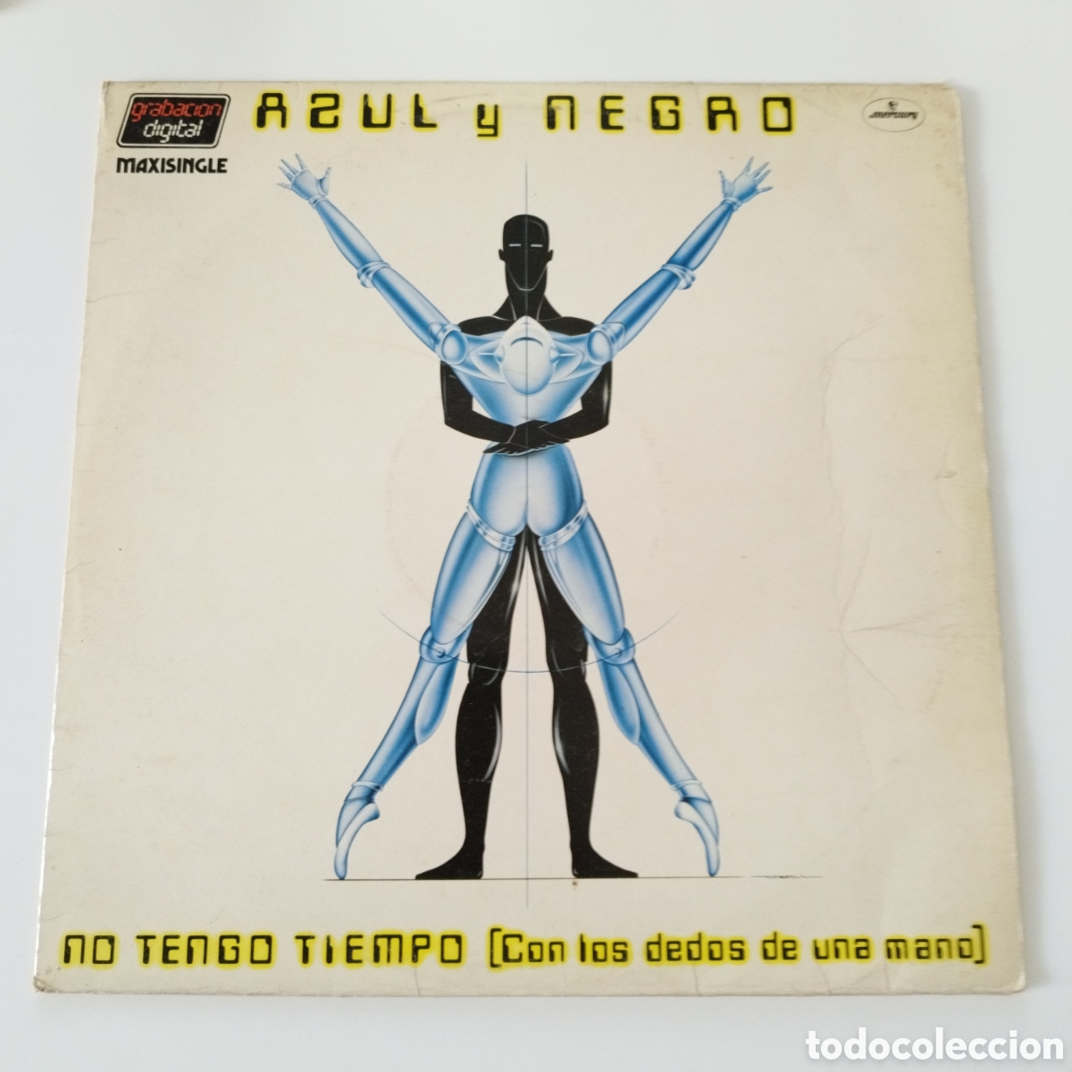 Discos de vinilo: VINILO MAXI / AZUL Y NEGRO - NO TENGO TIEMPO ( CON LOS DEDOS DE UNA MANO ) / 1983 /