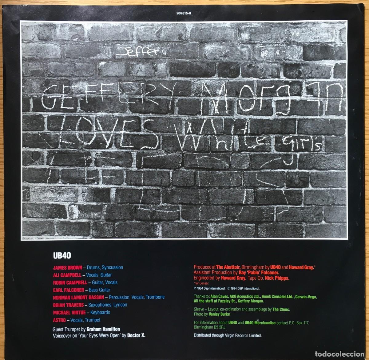 Discos de vinilo: UB40 &ndash; Geffery Morgan... - Foto 3
