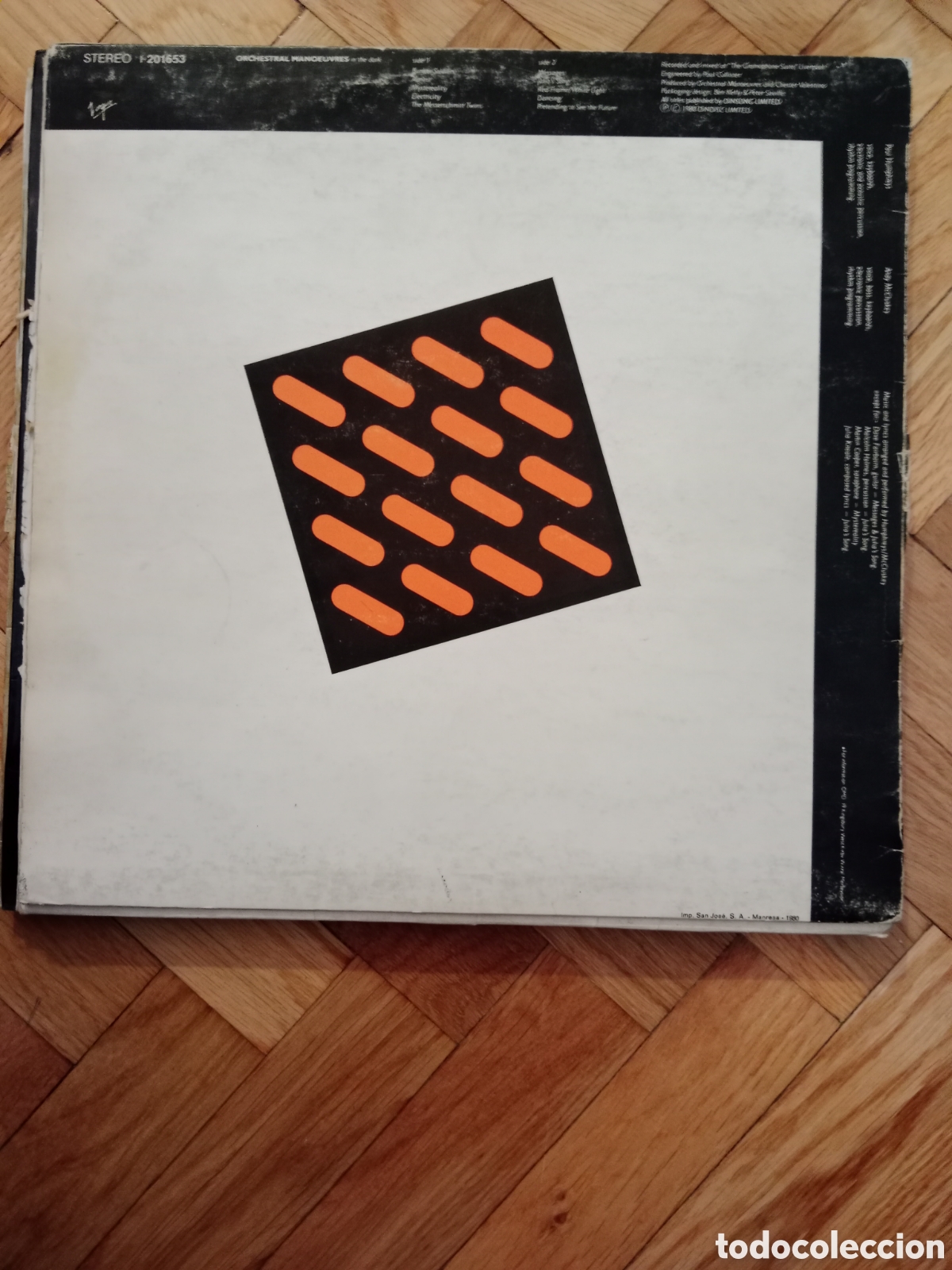 Discos de vinilo: Omd - Omd (edici&oacute;n espa&ntilde;ola) - Foto 2