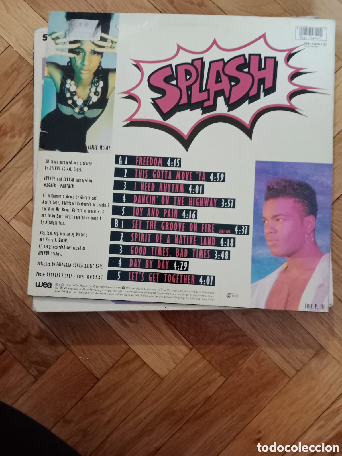 Discos de vinilo: Splash - Splash Lp 1991 - Foto 2