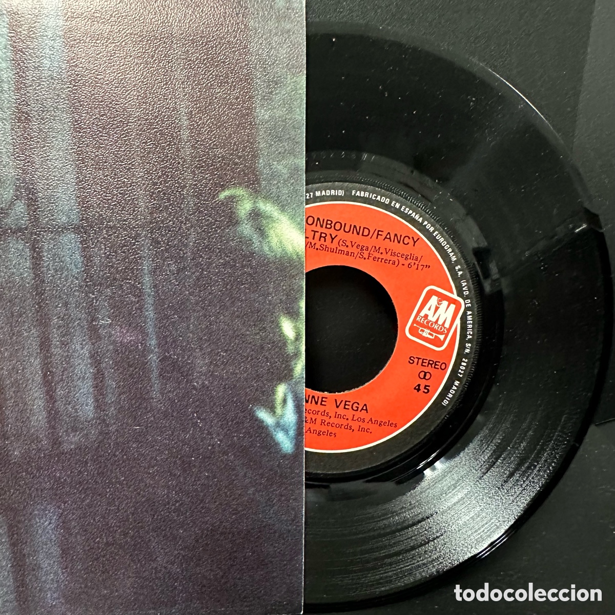 Discos de vinilo: Suzanne Vega - Solitude Standing (7&rdquo;, Single) 1988/ES - Foto 3