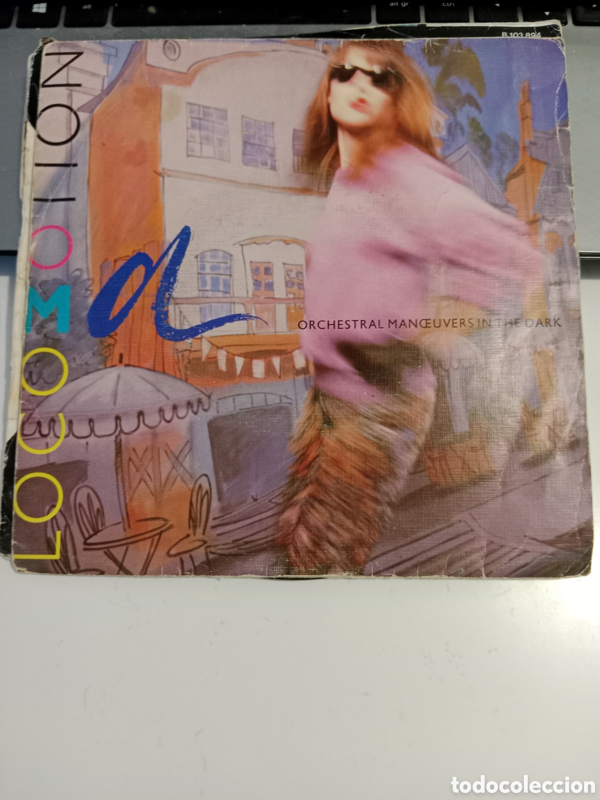 Discos de vinilo: Omd - Locomotion single - Foto 1