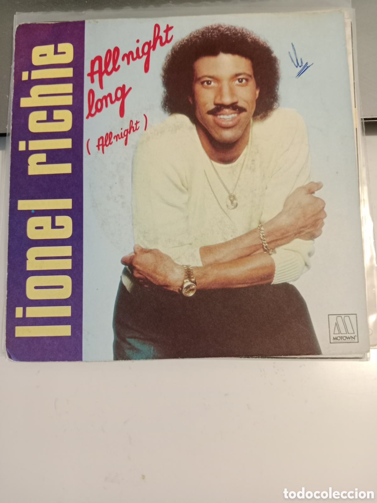 Discos de vinilo: Lionel Richie - All night long - Foto 1