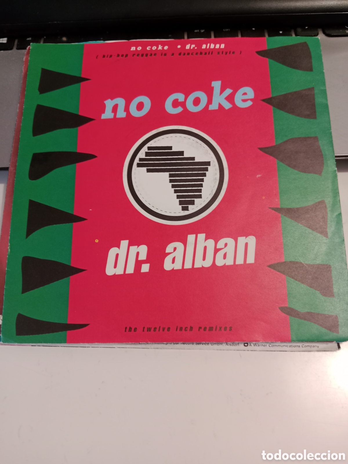 Discos de vinilo: Dr Alban - No coke single - Foto 1