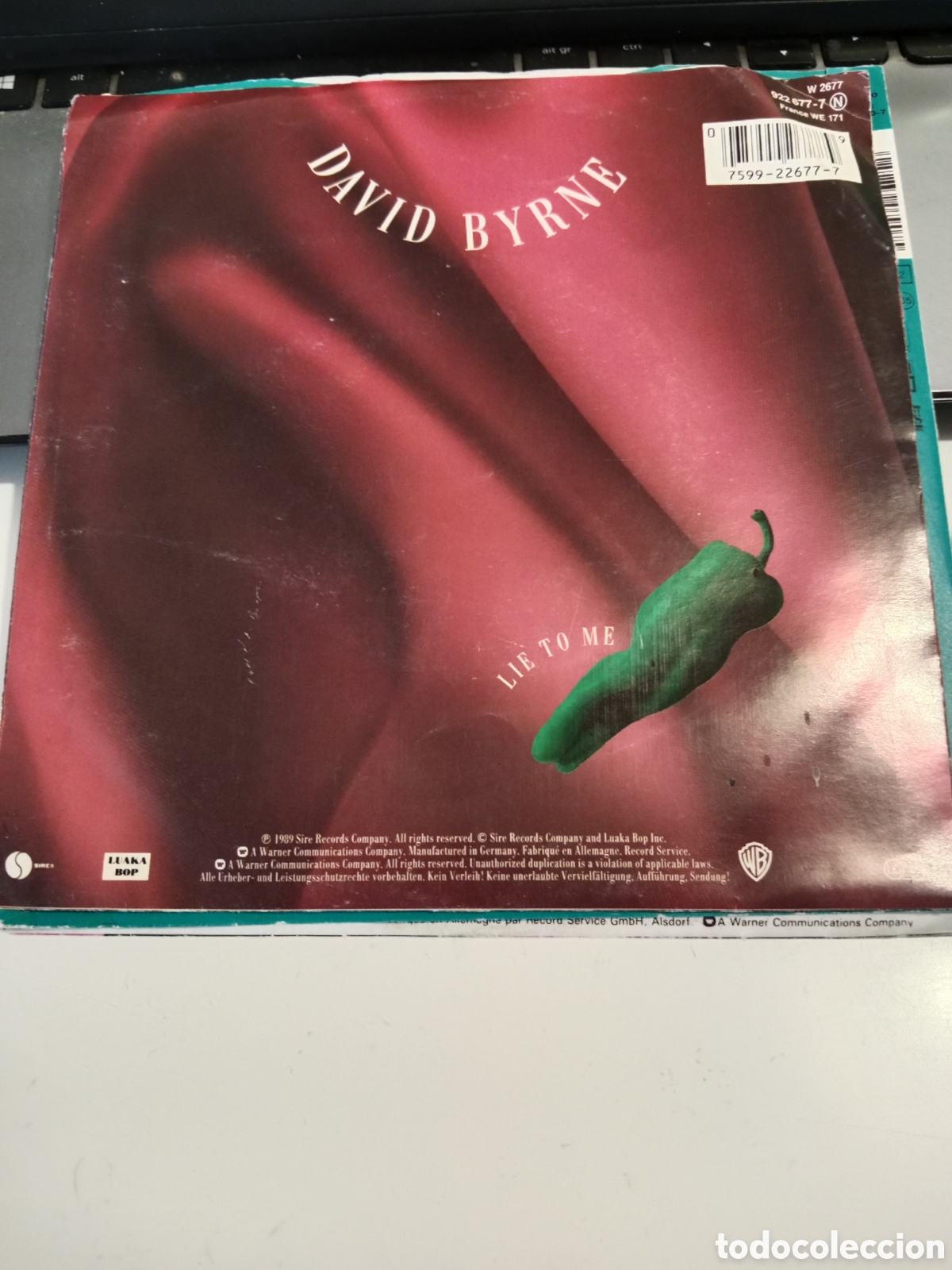 Discos de vinilo: David Byrne - Make Believe mambo - Foto 2