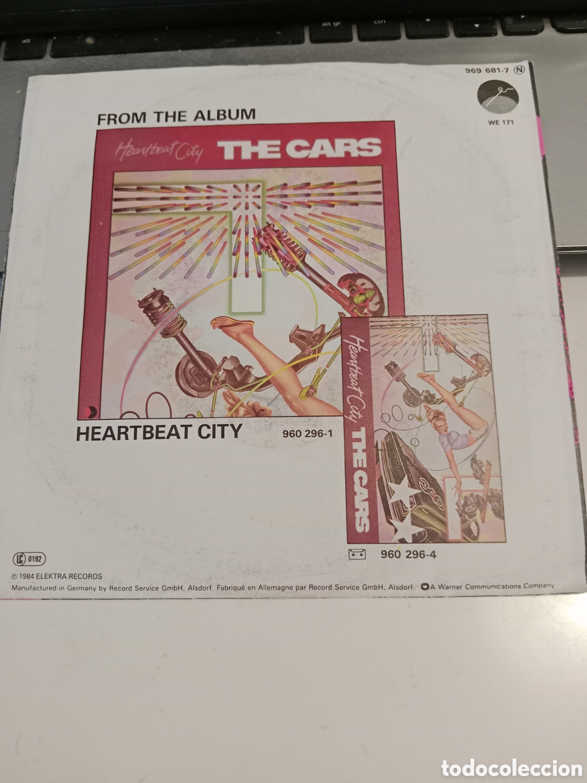 Discos de vinilo: The Cars - Hello again - Foto 2