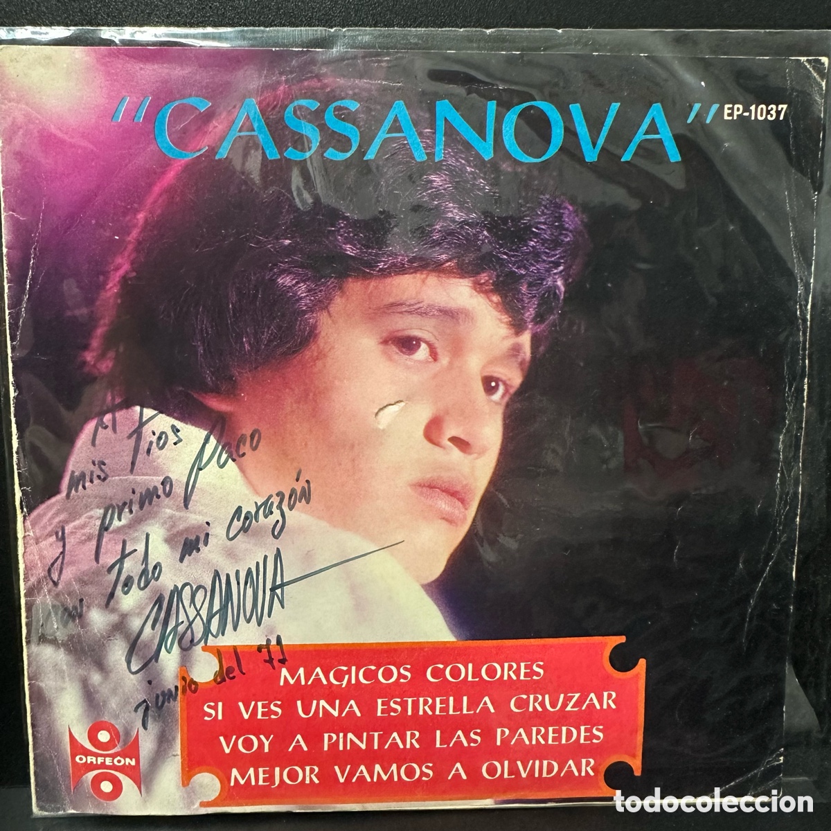 Discos de vinilo: Cassanova - Magicos Colores (7&rdquo;, EP) Ejemplar familiar - Foto 1