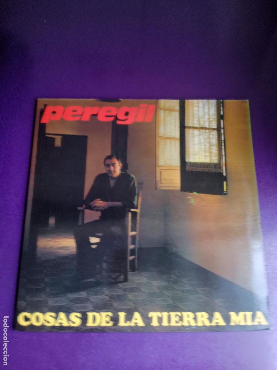Disques de vinyle: PEREGIL - COSAS DE LA TIERRA MIA - LP PASARELA 1987 - SEVILLANAS, FANDANGOS, MUY POCO USO