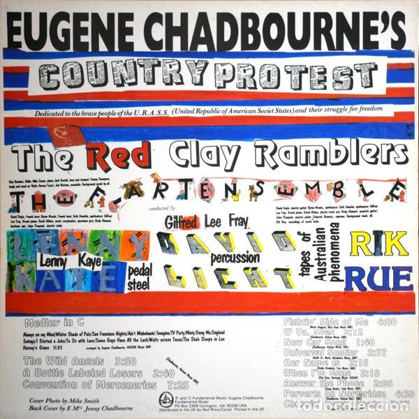 Discos de vinilo: Eugene Chadbourne &ndash; Country Protest - Foto 2