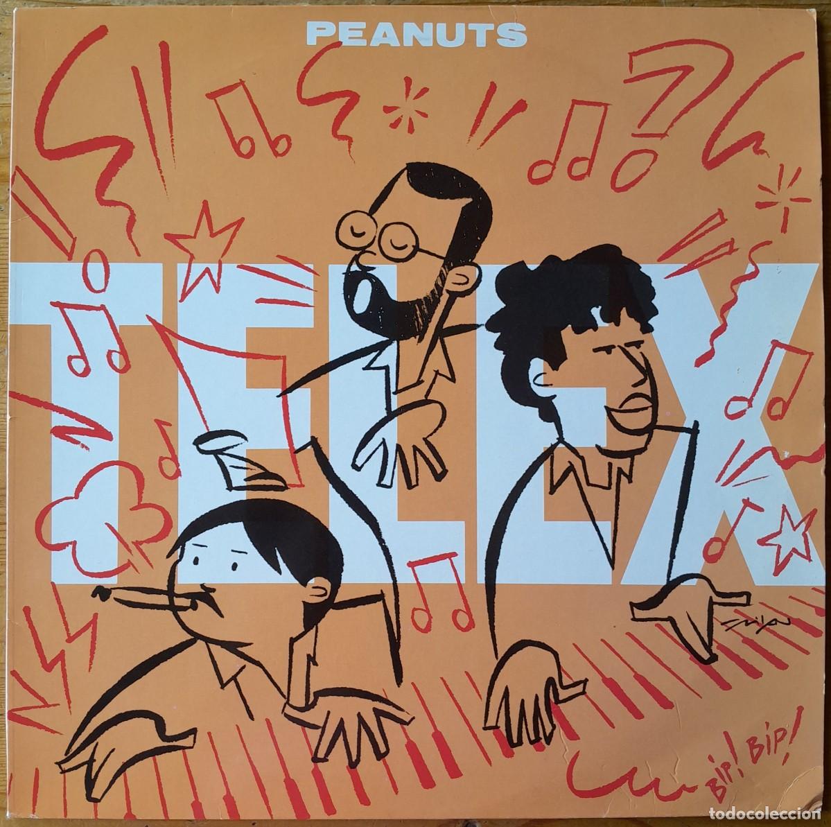 Discos de vinilo: TELEX : PEANUTS [MAGNETIC - BEL 1987] 12&rdquo; - Foto 1