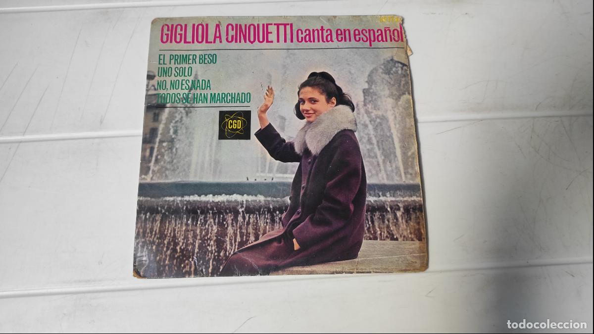 Discos de vinilo: SINGLE GIGLIOLA CINQUETTI - EL PRIMER BESO - Foto 1
