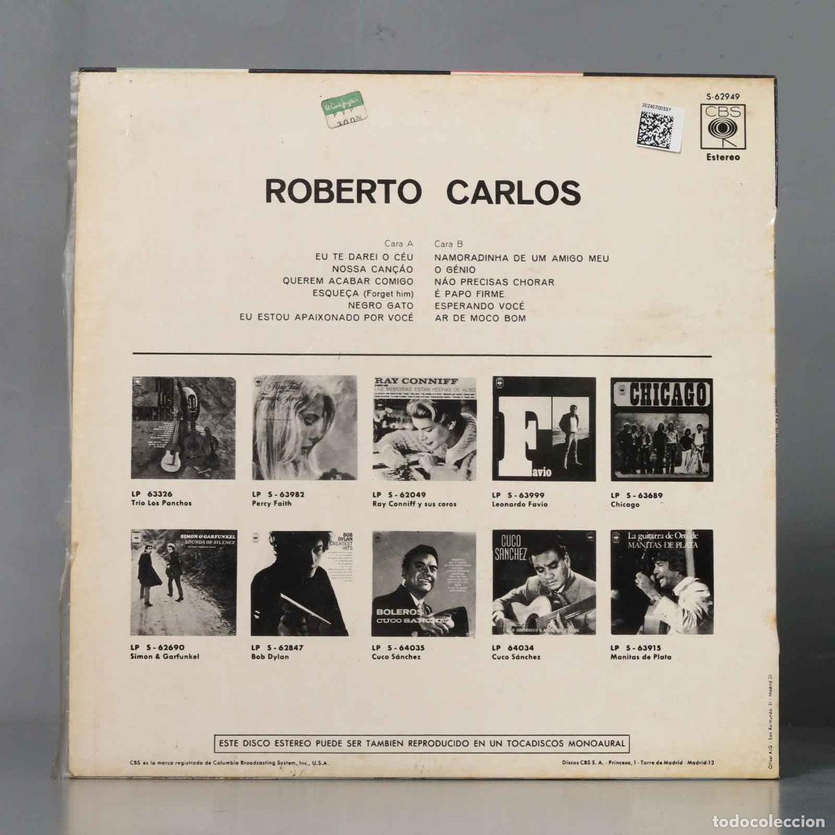 Discos de vinilo: LP. Roberto Carlos &ndash; Roberto Carlos - Foto 2